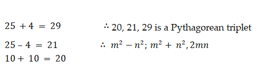 Pythagorean Triplets